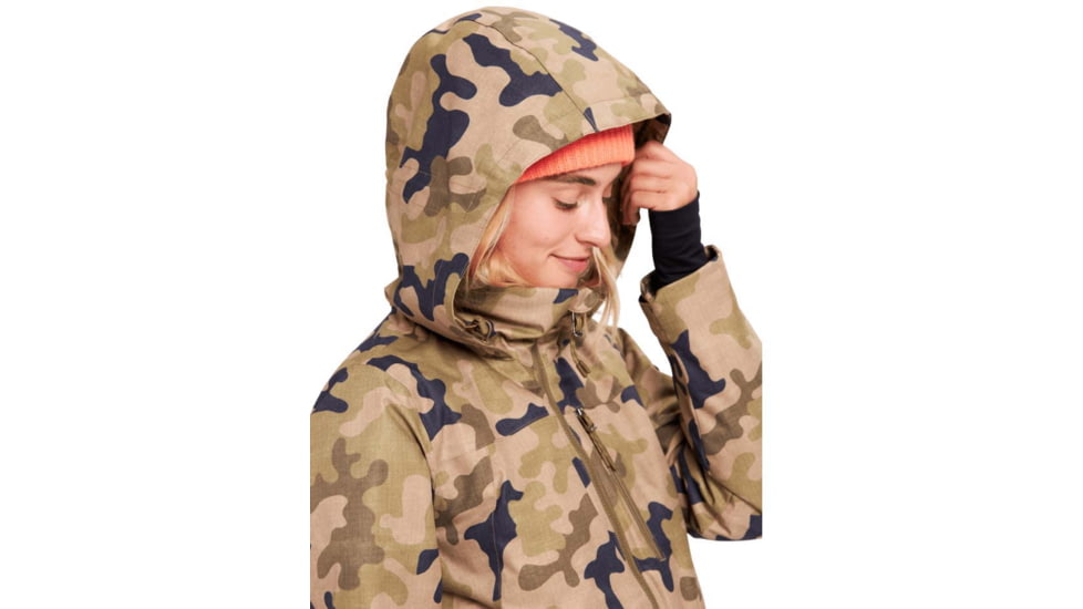 Burton Lelah Jacket - Womens, Martini Olive Terra Camo, Medium, 20541103962-M