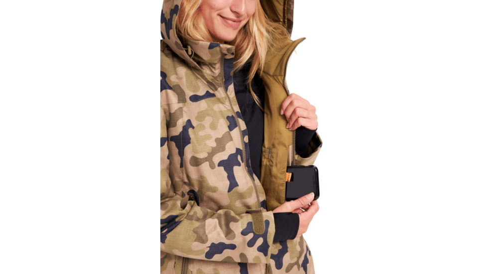 Burton Lelah Jacket - Womens, Martini Olive Terra Camo, Medium, 20541103962-M