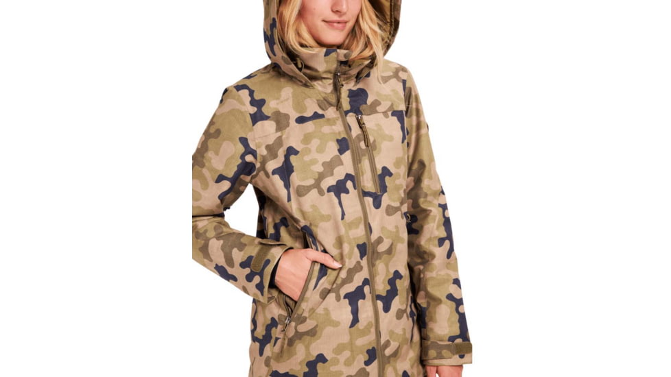 Burton Lelah Jacket - Womens, Martini Olive Terra Camo, Medium, 20541103962-M