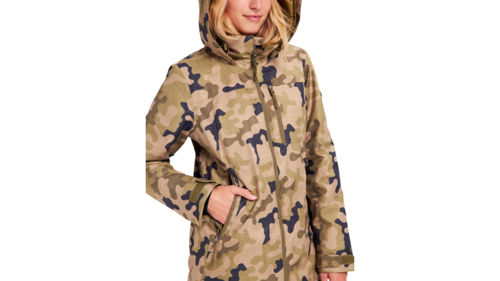 Burton Lelah Jacket - Womens, Martini Olive Terra Camo, Medium, 20541103962-M