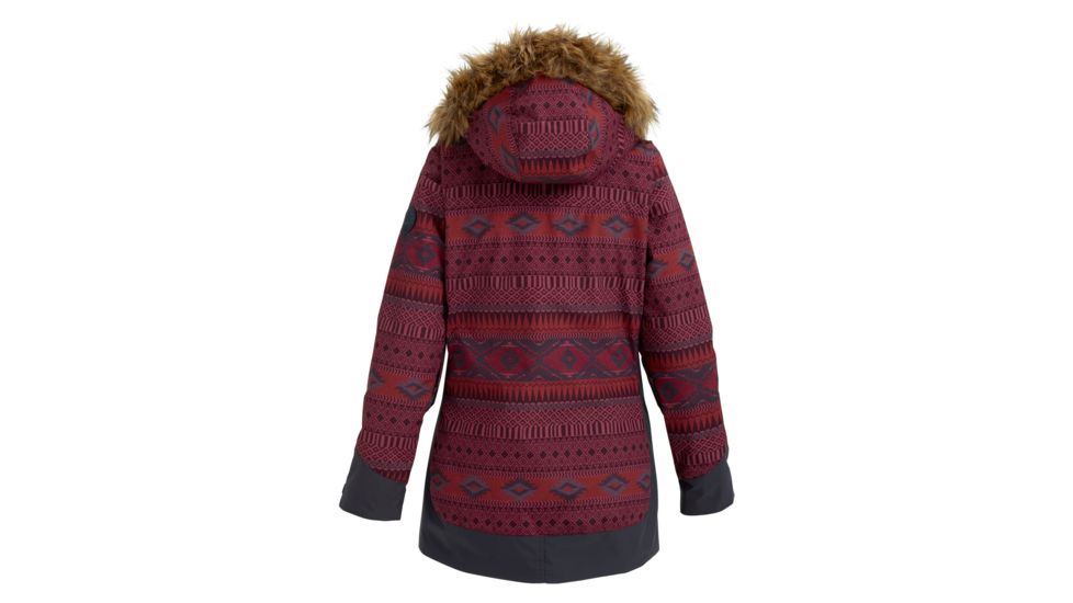 Burton Lelah Jacket - Womens, Prfrya/Trcdro, Large, 20541100961L