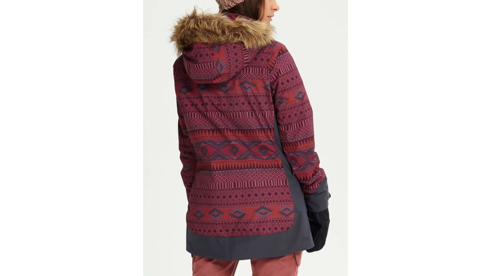 Burton Lelah Jacket - Womens, Prfrya/Trcdro, Large, 20541100961L