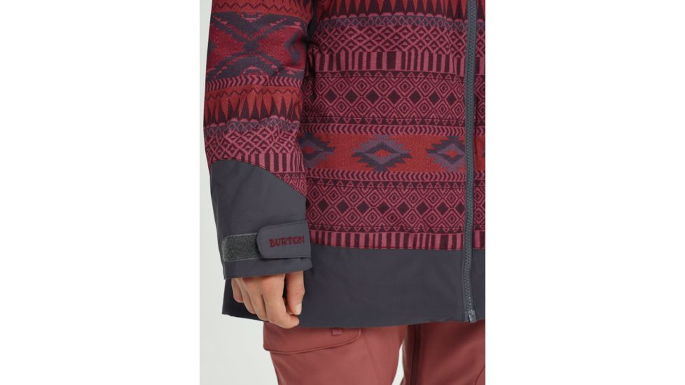 Burton Lelah Jacket - Womens, Prfrya/Trcdro, Large, 20541100961L