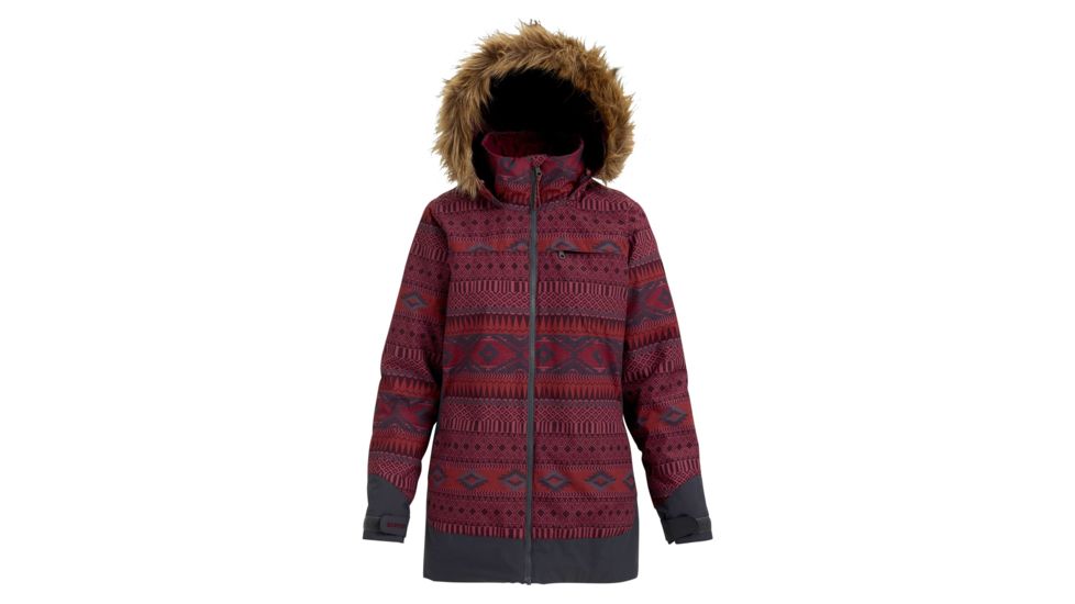 Burton Lelah Jacket - Womens, Prfrya/Trcdro, Large, 20541100961L