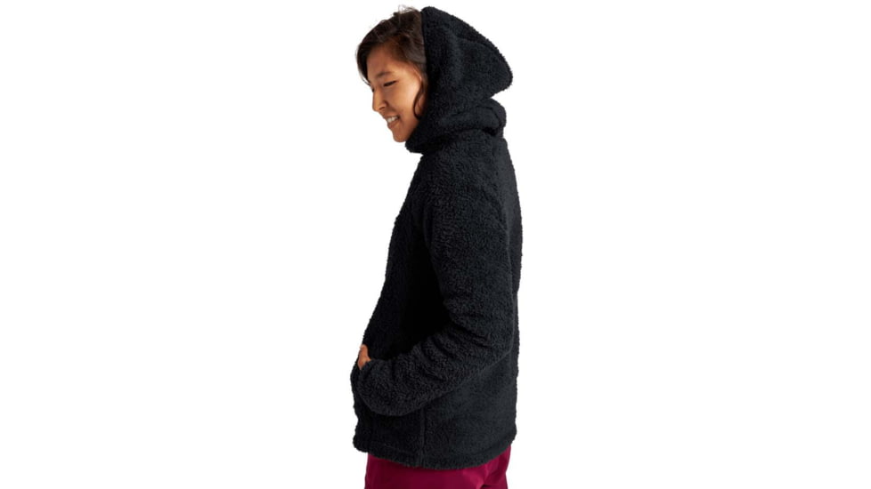 Burton Lynx Pullover Fleece - Womens, True Black, Large, 17341105002-L