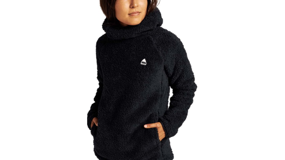 Burton Lynx Pullover Fleece - Womens, True Black, Large, 17341105002-L