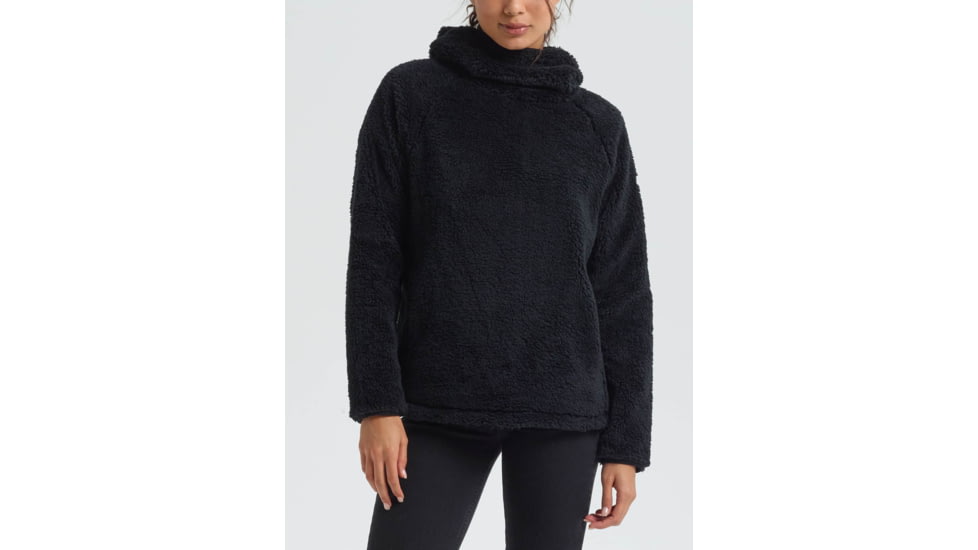 Burton Lynx Pullover - Womens, True Black, Extra Small, 17341103001-XS