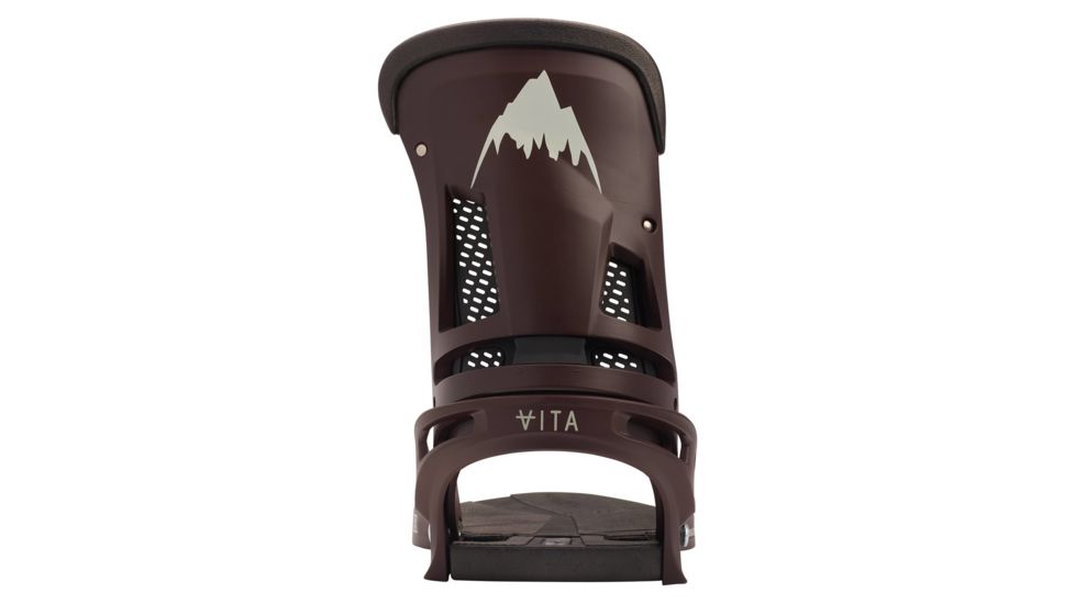 Burton Malavita Leather Snowboard Bindings - Mens, Deep Cognac, Large, 19097102213-L
