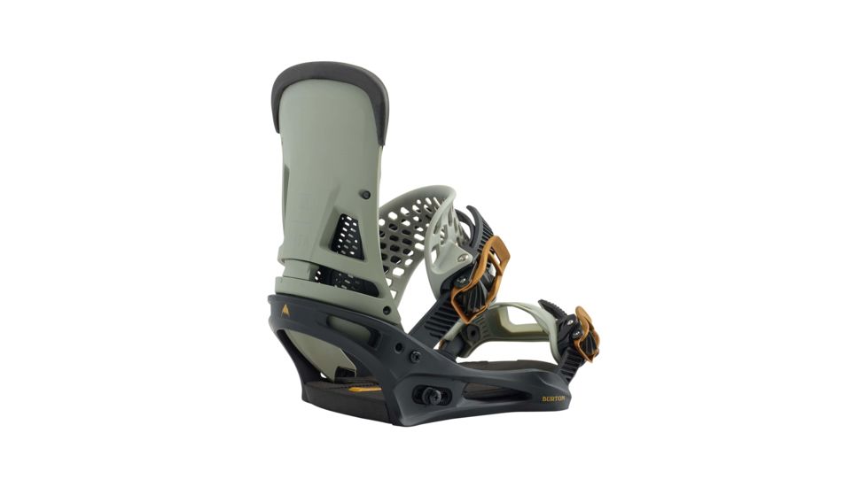 Burton Malavita Snowboard Bindings - Mens, Black/Gray, Small, 10549105014S