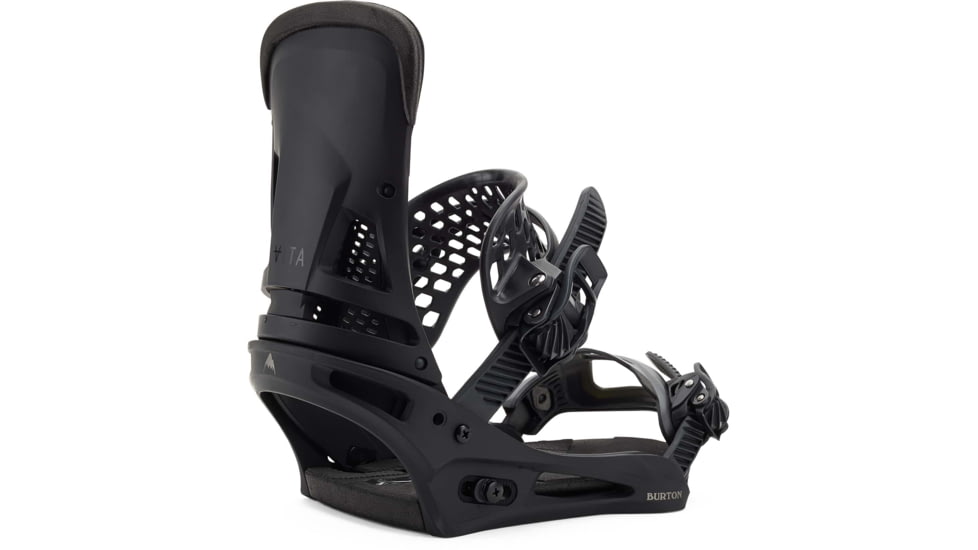 Burton Malavita Snowboard Bindings - Men's, Grey, Small, 10549105021-S