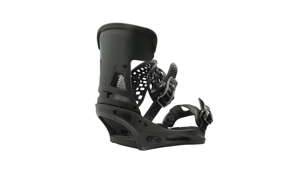 Burton Malavita Snowboard Bindings - Mens, Dark Gray, Medium, 10549106083-M