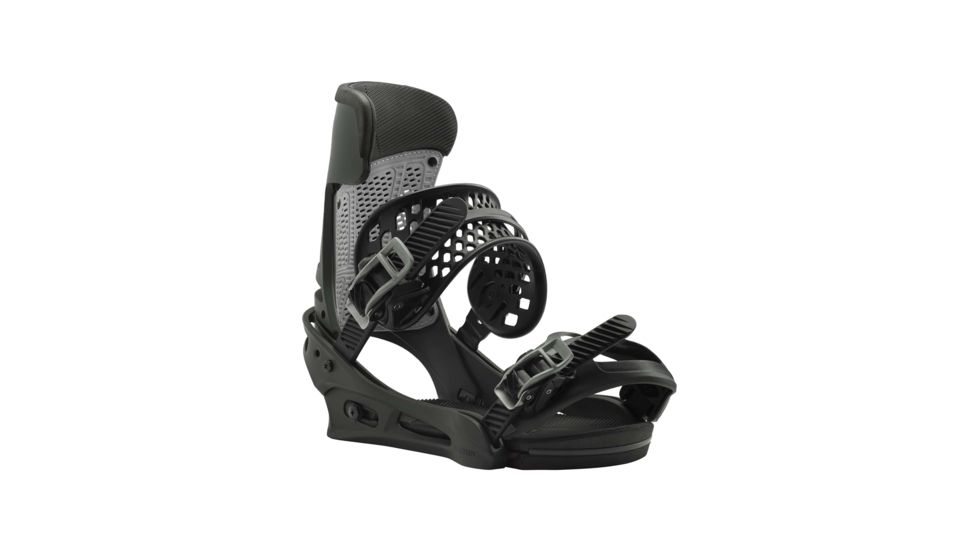 Burton Malavita Snowboard Bindings - Mens, Dark Gray, Medium, 10549106083-M