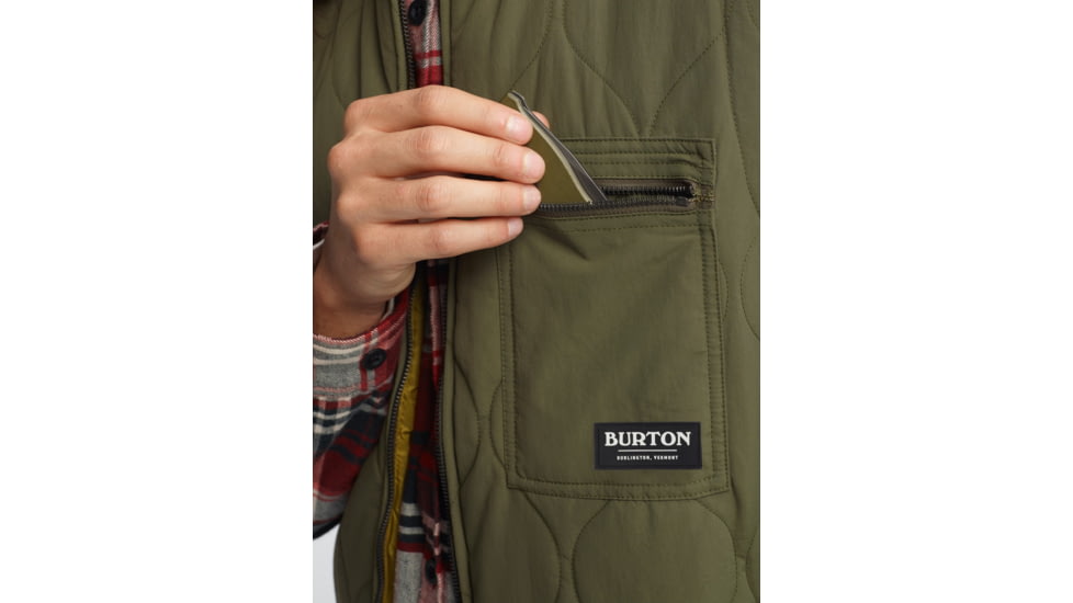Burton Mallet Vest - Mens, Keef, Small, 21460100300-S