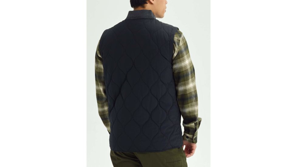 Burton Mallet Vest - Mens, True Black, Small, 21460100001-S