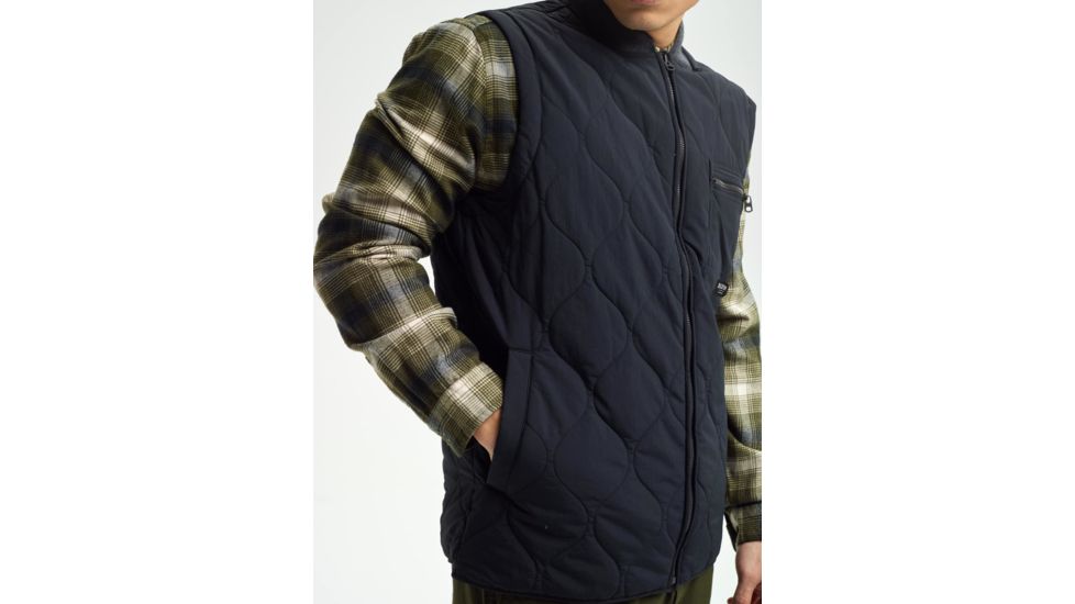 Burton Mallet Vest - Mens, True Black, Small, 21460100001-S