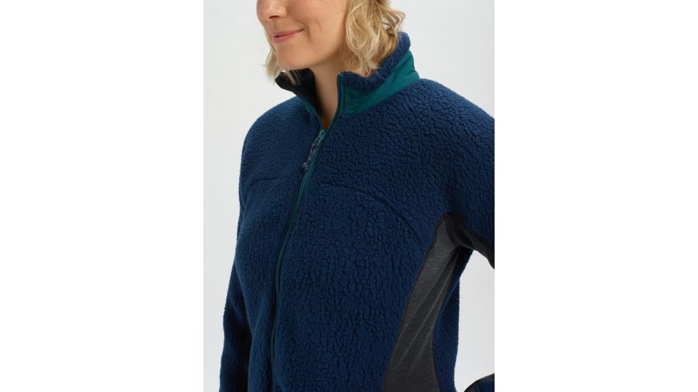 Burton Minturn Full-Zip Jacket - Womens, Dress Blue, Small, 20589101400-S