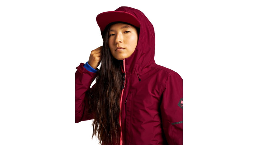 Burton Multipath GORE-TEX Paclite 2L Shell Jacket - Womens, Mulled Berry, Small, 22698100500-S