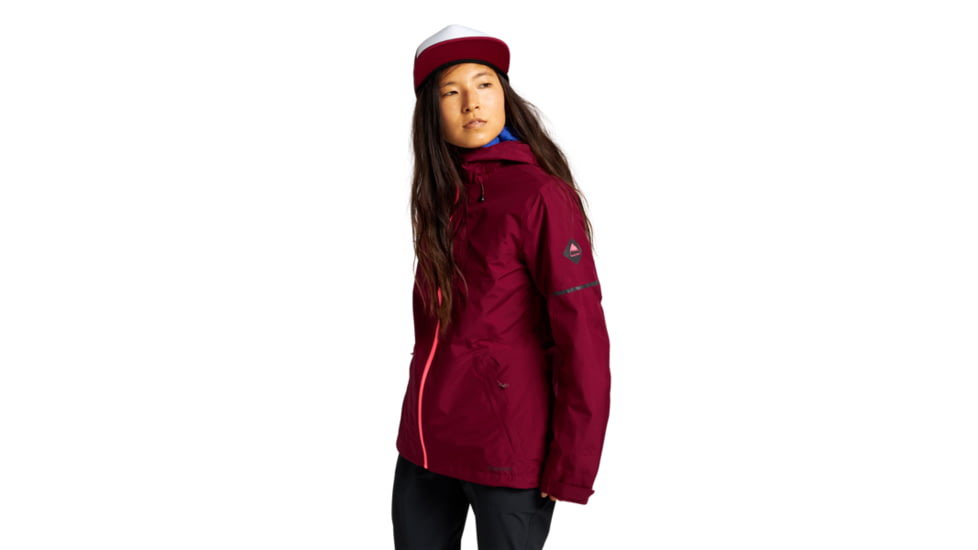 Burton Multipath GORE-TEX Paclite 2L Shell Jacket - Womens, Mulled Berry, Small, 22698100500-S