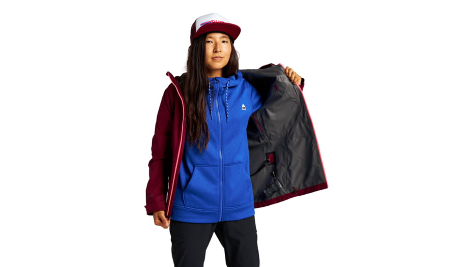 Burton Multipath GORE-TEX Paclite 2L Shell Jacket - Womens, Mulled Berry, Small, 22698100500-S