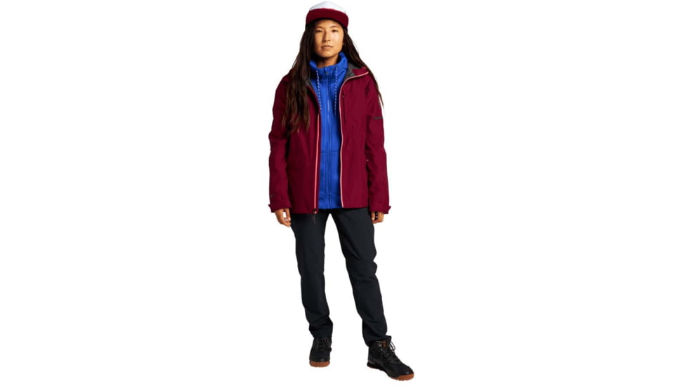 Burton Multipath GORE-TEX Paclite 2L Shell Jacket - Womens, Mulled Berry, Small, 22698100500-S
