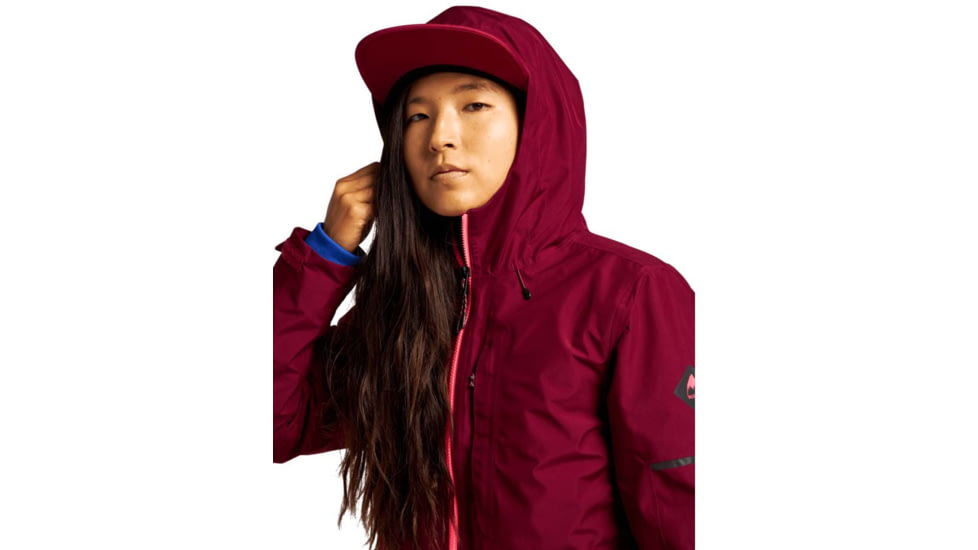 Burton Multipath GORE-TEX Paclite 2L Shell Jacket - Womens, Mulled Berry, Small, 22698100500-S