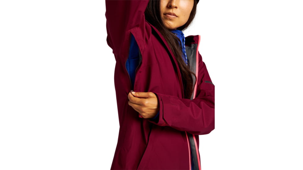 Burton Multipath GORE-TEX Paclite 2L Shell Jacket - Womens, Mulled Berry, Small, 22698100500-S