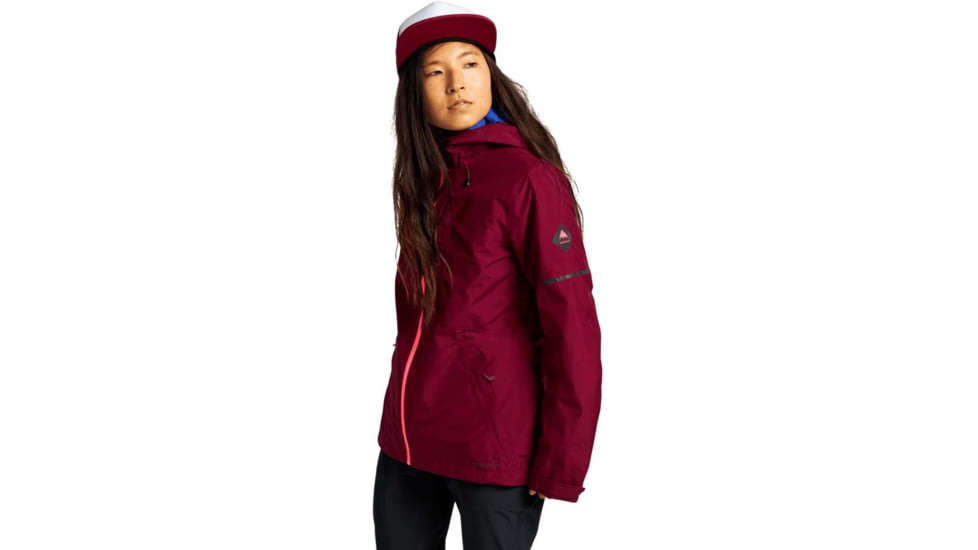 Burton Multipath GORE-TEX Paclite 2L Shell Jacket - Women's, Mulled Berry, Small, 22698100500-S