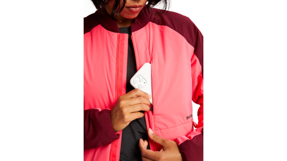 Burton Multipath Insulated Jacket - Womens, Potent Pink/Mulled Berry, Medium, 22699100650-M