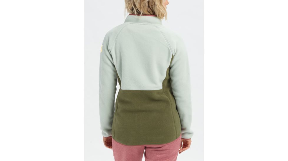 Burton Nomar Full-Zip Jacket - Womens, Aqua Gray / Keef, Extra Small, 21361100020-XS