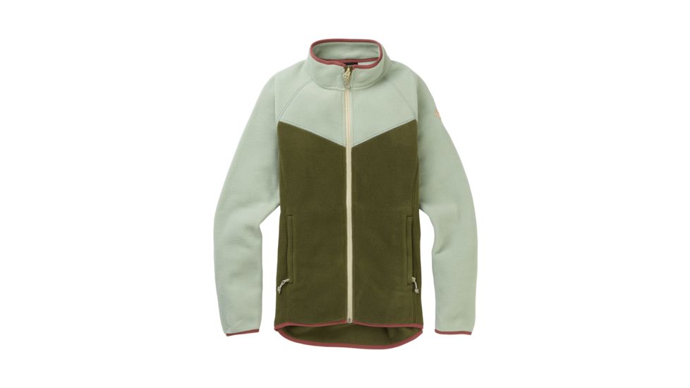 Burton Nomar Full-Zip Jacket - Womens, Aqua Gray / Keef, Extra Small, 21361100020-XS