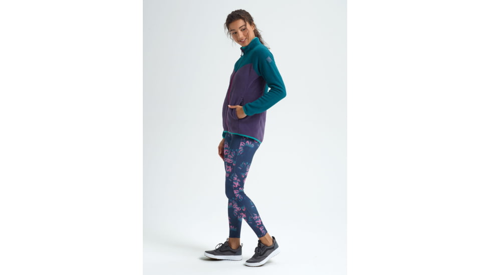 Burton Nomar Full-Zip Jacket - Womens, Deep Teal / Purple Velvet, Medium, 21361100400-M