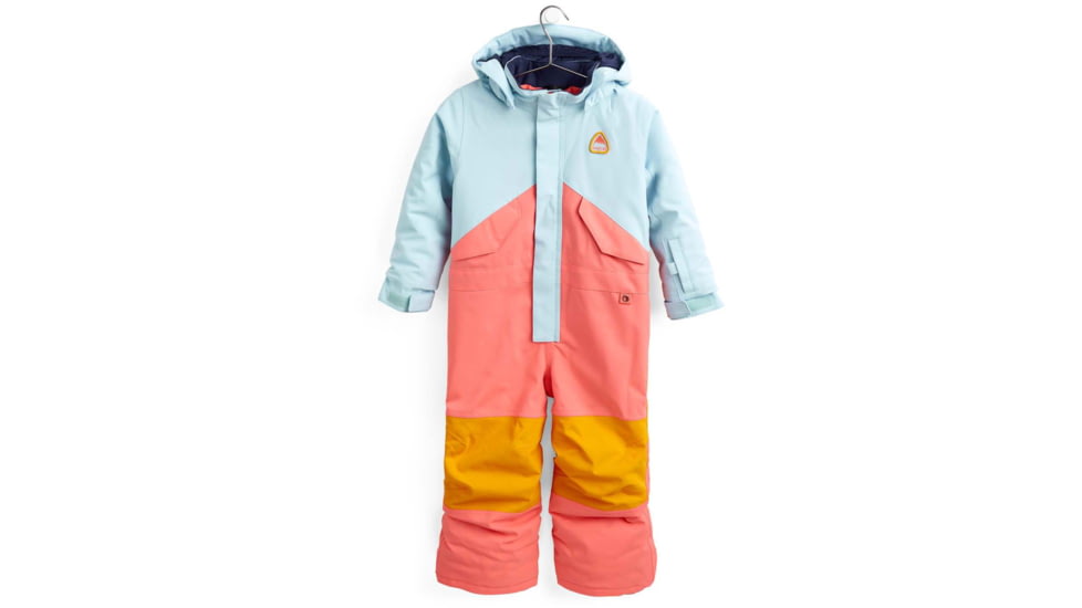 Burton One Piece - Toddlers, Crystal Blue/Georgia Peach, 2T, 22174101400-2T