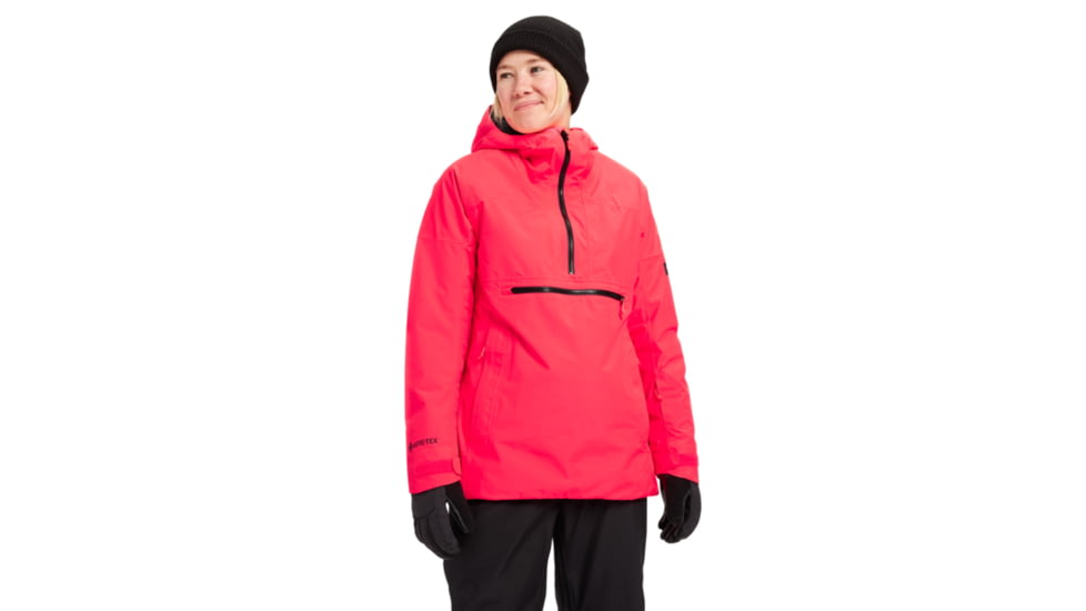 Burton Pillowline GORE-TEX 2L Anorak Jacket - Womens, Potent Pink, Medium, 22738100650-M