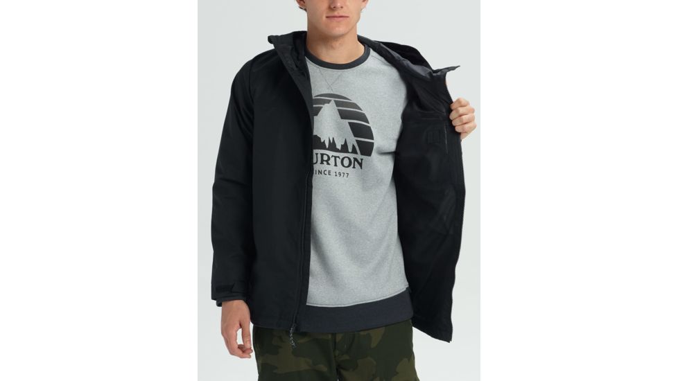 Burton Portal Jacket - Mens, True Black, Large, 19602103001-L