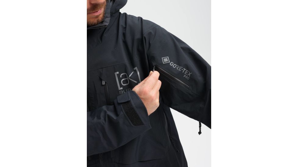 Burton PRO Hover Jacket, 3L - Mens, True Black, Medium, 10009106001-M