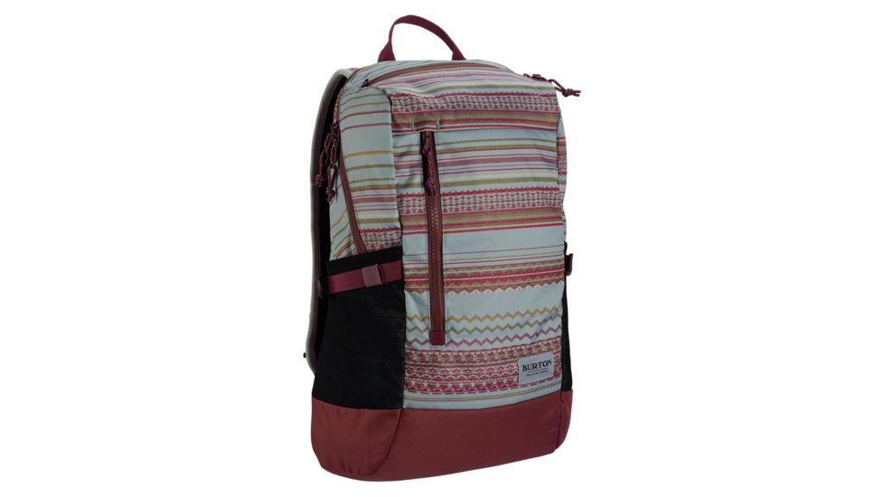 Burton Prospect 2.0 Backpack, Aqua Gray Revel Stripe Print, 21344100960