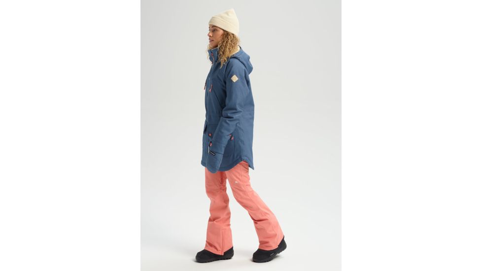 Burton Prowess Jacket Stretch Denim - Womens, Light Denim, Large, 21437100400-L