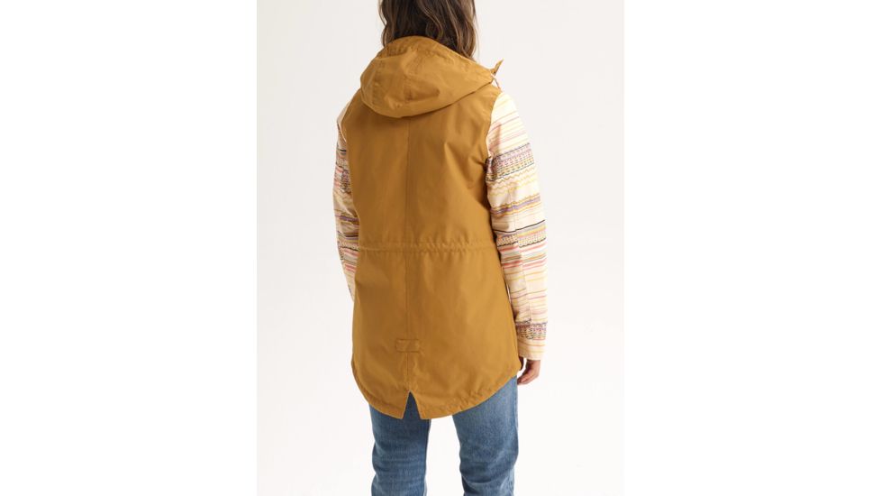 Burton Sadie Jacket - Womens, Wood Thrush / Crme Brle Revel Stripe, Medium, 13996108960-M