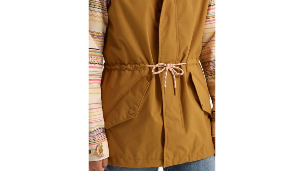 Burton Sadie Jacket - Womens, Wood Thrush / Crme Brle Revel Stripe, Medium, 13996108960-M