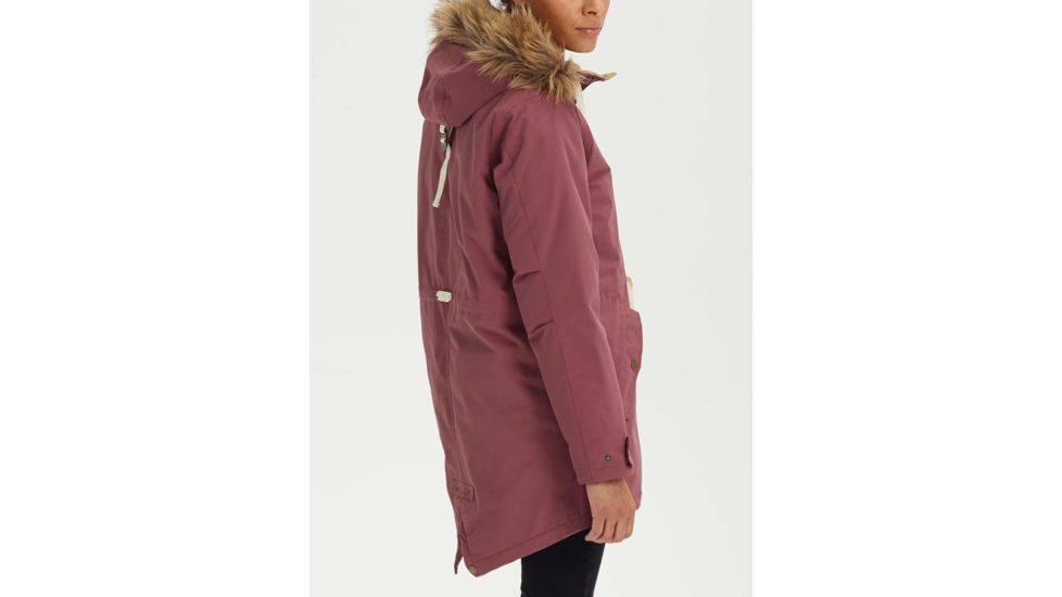 Burton Saxton Parka - Womens, Rose Brown, Medium, 15020103200M