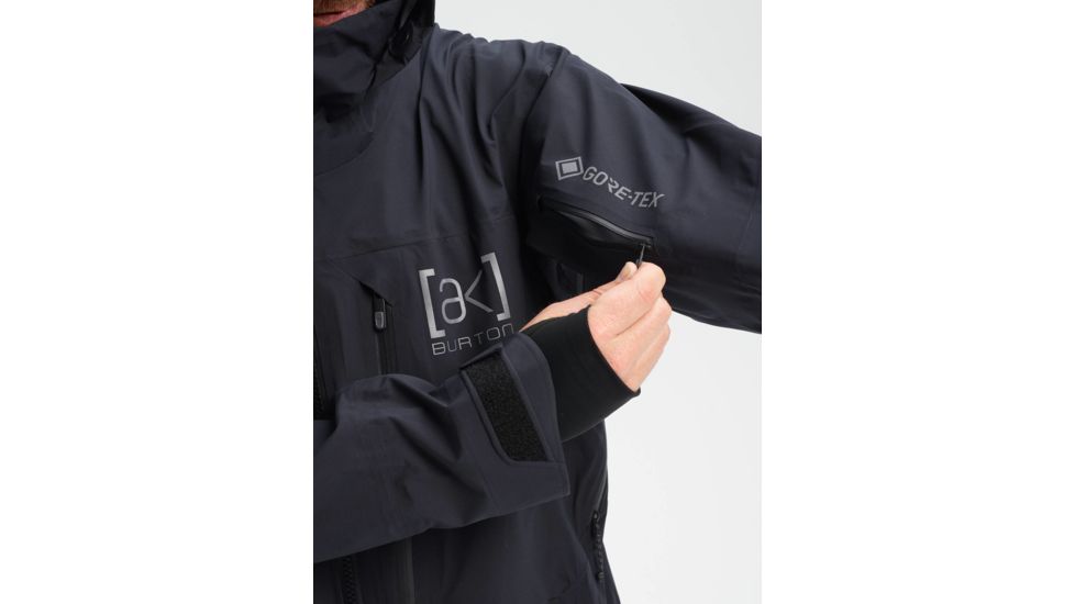 Burton Stretch Hover Jacket, 3L - Mens, True Black, Medium, 10013106001-M