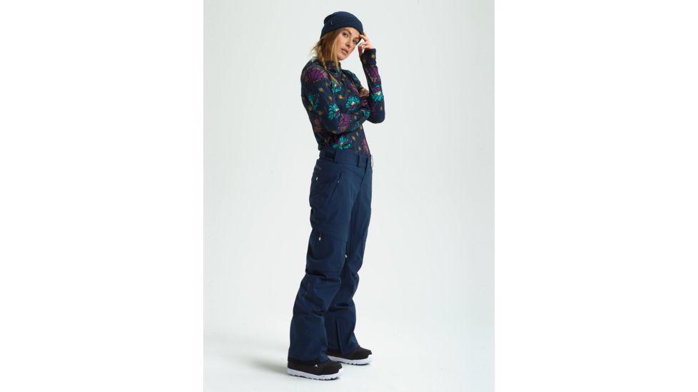 Burton Summit Insulated Pant - Womens, Dress Blue, Large, 20496101400-L