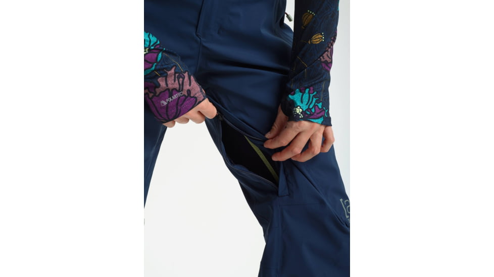 Burton Summit Insulated Pant - Womens, Dress Blue, Large, 20496101400-L
