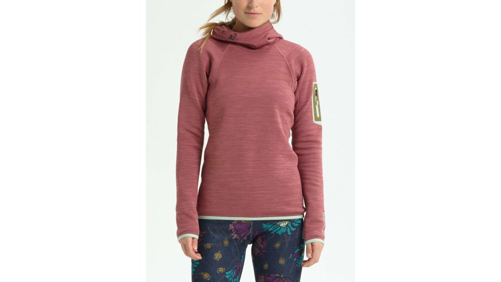 Burton Turbine Pullover Fleece - Womens, Rose Brown Heather, Small, 15048104200-S