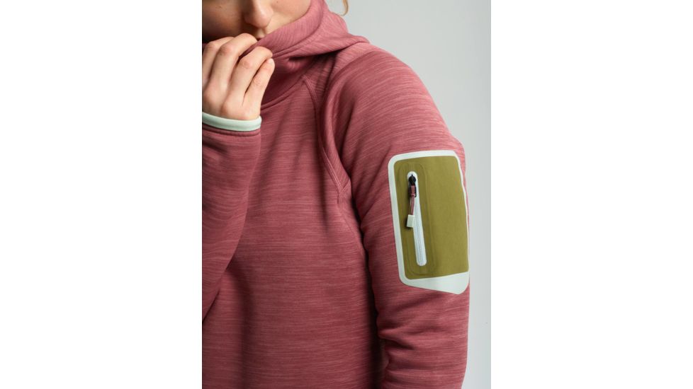 Burton Turbine Pullover Fleece - Womens, Rose Brown Heather, Small, 15048104200-S