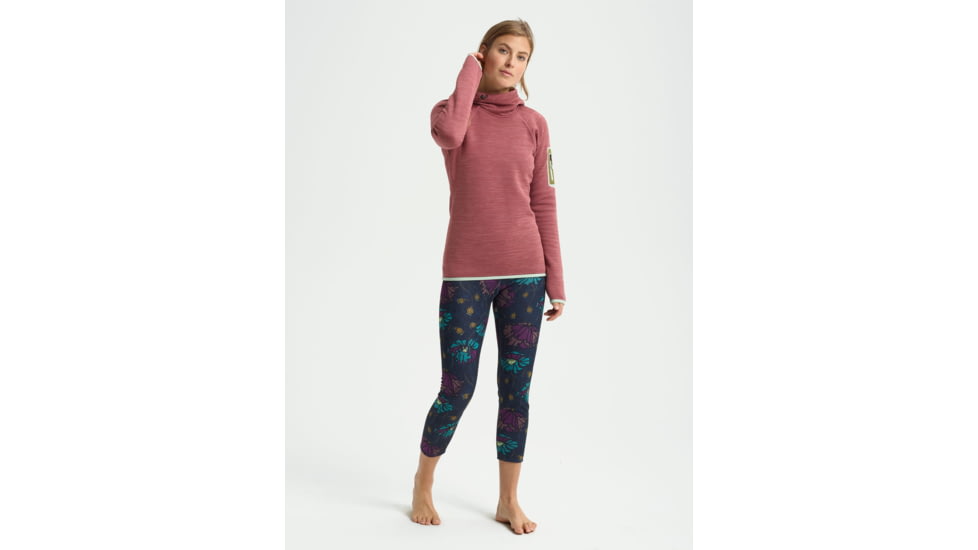 Burton Turbine Pullover Fleece - Womens, Rose Brown Heather, Small, 15048104200-S