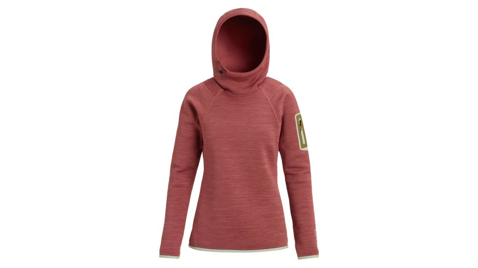Burton Turbine Pullover Fleece - Womens, Rose Brown Heather, Small, 15048104200-S