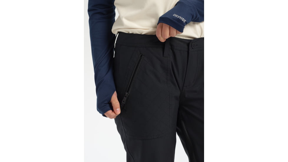 Burton Vida Pant - Womens, True Black, Large, 15006104001-L
