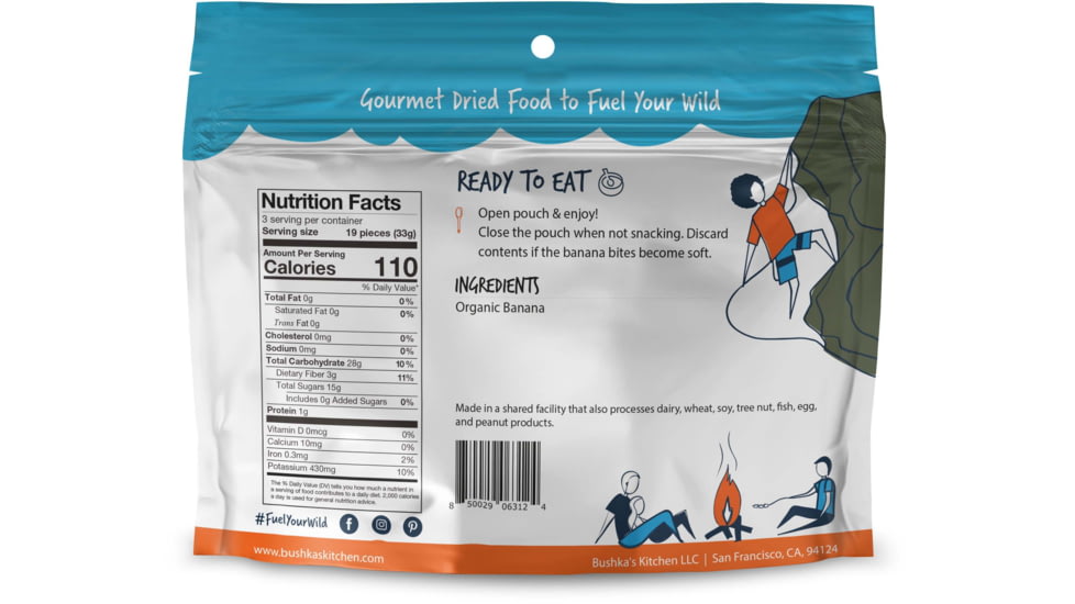 Bushka's Kitchen Banana Bite, 3 Servings, fd-13