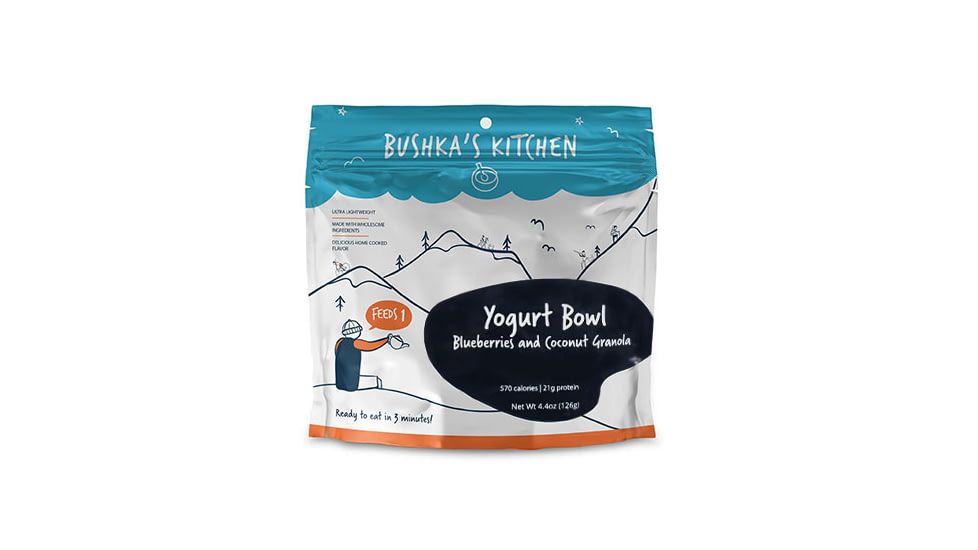 Bushkas Kitchen Yogurt Bowl - Blueberries w/Coconut Granola, Single Serving, fd-16